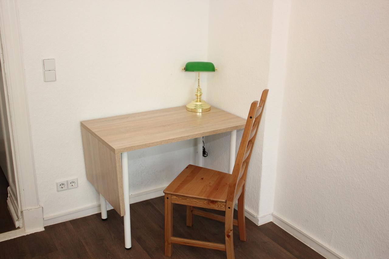 Schlafraum Apartment Berlin Bagian luar foto